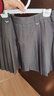 betu女裝2025秋季新款半身裙學(xué)院風(fēng)A字百褶裙百搭短裙裙子2508T65 深灰 L （深灰預售01/27發(fā)貨） 曬單實(shí)拍圖