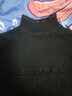 2025秋冬新款甜美萬(wàn)能打底衫女半高領(lǐng)毛衣修身蕾絲內搭 2327黑色 L 【建議11斤-120斤】 曬單實(shí)拍圖