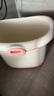 蒂樂(lè )兒童洗澡桶嬰兒游泳澡盆小孩浴缸大號寶寶泡澡保溫沐浴桶可坐春夏 粉【雙層保溫】配浴凳 0-15歲 曬單實(shí)拍圖