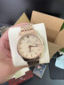 OMTCA歐米加瑞士專(zhuān)柜新款男士機械表十大名牌防水商務(wù)超薄同款專(zhuān)用男表 OM8.玫金白面皮帶款 曬單實(shí)拍圖
