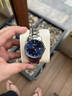 瑞士名牌浪琴手表男士全自動(dòng)機械表防水夜光鑲鉆時(shí)尚專(zhuān)用商務(wù)男表 升級版本色藍面鋼帶款 40mm 曬單實(shí)拍圖