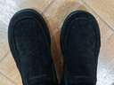 斯凱奇（Skechers）新年禮物閃穿鞋男士新品冬加絨保暖休閑健步鞋一腳蹬樂(lè )福鞋205606 曬單實(shí)拍圖