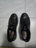 金利來(lái)（Goldlion）男鞋休閑鞋男輕奢鹿皮革厚底板鞋氣墊底軟彈男士皮鞋戶(hù)外運動(dòng)鞋男 黑色 43 曬單實(shí)拍圖
