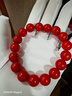 智初純自然保山南紅瑪瑙手鏈手串單圈佛珠滿(mǎn)色滿(mǎn)肉無(wú)裂男女情侶款念珠 啞光保山料12mm【配證書(shū)】 曬單實(shí)拍圖