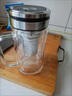康浦佳CANPOGAD高檔雙層茶水分離杯家用耐高溫辦公杯隔熱帶把手高硼硅玻璃茶水杯 茶倉一個(gè)【不建議拍】 曬單實(shí)拍圖
