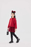 moonkids童裝女童紅色裙子套裝2025冬季新年戰袍兒童過(guò)年毛衣半裙時(shí)髦冬裝 19823紅色毛衣開(kāi)衫 140 cm 曬單實(shí)拍圖