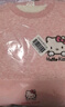 Hello Kitty女童保暖內衣套裝加絨厚兒童夾棉秋衣秋褲套裝 55501粉色 150  曬單實(shí)拍圖