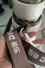希樂(lè )（cille）大容量保溫杯子女學(xué)生316不銹鋼水杯高顏值吸管杯戶(hù)外便攜運動(dòng)杯 白色【小帕貼+立體貼】800ml 曬單實(shí)拍圖