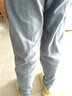 紅豆兒童保暖褲秋冬兩層加厚款男女童秋褲青少年棉毛褲K8023灰藍170 曬單實(shí)拍圖