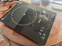 美的（Midea）電磁爐 2200W家用大功率電磁灶 9檔勻火4D防水多功能烹飪 一鍵爆炒觸控面板 線(xiàn)下門(mén)店同款一套帶鍋 線(xiàn)下同款丨湯炒鍋雙配丨黑晶面板 曬單實(shí)拍圖
