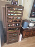 獨家森活瑯琊柜牙科柜茶水柜茶具柜黑胡桃實(shí)木中古柜文玩柜牙科柜首飾柜 北美黑胡桃（現貨） 無(wú)印花 曬單實(shí)拍圖