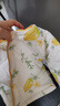 夕岬座嬰兒棉服秋冬保暖衣寶寶棉襖單件上衣兒童三層夾棉內衣男童純棉女 黃香瓜【120克薄棉上衣】80碼 曬單實(shí)拍圖