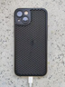 熱火 適用蘋(píng)果13手機殼 iPhone 13保護套 磨砂全包硬夏天超薄蜂窩散熱透氣男女款個(gè)性簡(jiǎn)約-黑色 曬單實(shí)拍圖