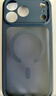 億色（ESR）Ai按鍵全包適用iPhone17promax手機殼蘋(píng)果17promax保護套17pm透明硅膠軟殼超薄磁吸鏡頭防摔深藍 曬單實(shí)拍圖