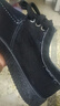 老北京布鞋一腳蹬帆布鞋男開(kāi)車(chē)透氣休閑經(jīng)典板鞋子秋冬季駕車(chē)輕便 A08純黑色 44 曬單實(shí)拍圖