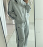 安德瑪（Under Armour）兒童套裝秋季中性休閑運動(dòng)男女中大童綜訓針織立領(lǐng)套裝253313802 曬單實(shí)拍圖