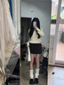 雪茜曼毛呢半身裙包臀裙女秋冬韓版百搭A字裙高腰顯瘦小個(gè)子短裙 曬單實(shí)拍圖