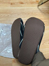 感邁靜音拖鞋春秋室內無(wú)聲防滑居家情侶棉布木地板拖鞋男女 黑色42-43 曬單實(shí)拍圖