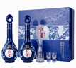 紅星二鍋頭 藍花15 清香型白酒 52度 500ml*2瓶 禮盒裝 純糧口糧酒 曬單實(shí)拍圖