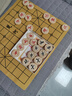 勝旅象棋50號實(shí)木大號中國象棋折疊便攜棋盤(pán)套裝配入門(mén)書(shū)籍 曬單實(shí)拍圖