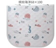 諾綿嬰兒隔尿墊可水洗寶寶尿布臺兒童純棉護理床墊諾棉防水可洗姨媽墊 小恐龍++繽紛海洋/68*100 均碼 曬單實(shí)拍圖