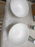 瓷秀源 純白骨瓷碗家用飯碗湯碗面碗創(chuàng  )意餐具簡(jiǎn)約瓷器可訂制LOGO 7英寸面碗1個(gè) 曬單實(shí)拍圖