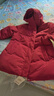 波司登25年羽絨服女冬90絨加厚連帽寬松商場(chǎng)同款新年紅外套 曬單實(shí)拍圖