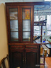 域木語(yǔ)美式實(shí)木間廳柜復古酒柜收納門(mén)廳雙面玄關(guān)柜客廳隔斷輕奢酒柜 【胡桃色】間廳柜 曬單實(shí)拍圖