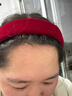 格蒙紅色發(fā)箍女新年款寬邊壓發(fā)洗臉頭箍高級感洋氣時(shí)尚頭飾圣誕節禮物 曬單實(shí)拍圖