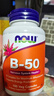 諾奧（NOW）多種復合維生素b族片100粒補充維B1B2B6B12加班熬夜舒緩壓力B50 【職場(chǎng)必備】50mg 100粒*1瓶 曬單實(shí)拍圖