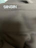 SIINSIIN【專(zhuān)享】闊腿褲女2024加絨褲子垂感休閑簡(jiǎn)約直筒褲黑色高腰收腹褲 【暖皮常規款】暖栗咖 加絨 S 【80-100斤】 曬單實(shí)拍圖