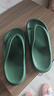 樸西人字拖男夏季外穿黑色拖鞋防滑浴室居家洗澡沙灘海邊夾板女涼拖鞋 孔雀綠 舒雅回彈，更貼腳 44-45 曬單實(shí)拍圖