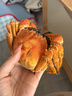 【活蟹】宿有千香霸王蟹精品鮮活大閘蟹洪澤湖螃蟹生鮮水產(chǎn)禮盒裝 公4兩母3兩 3對6只裝 曬單實(shí)拍圖