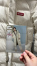 鴨鴨（YAYA）孫穎莎同款羽絨服男女2025冬季新款中長(cháng)款泡芙防寒加厚保暖外套HY 月光白色-YE5B000706A S /165 曬單實(shí)拍圖