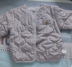 巴厘小豬兒童棉服秋冬季夾棉男童加厚保暖棉衣內膽棉襖寶寶打底女童外套 灰風(fēng)鈴紫 100 曬單實(shí)拍圖