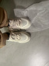 鴻星品斷碼真皮老爹鞋女2026秋冬新款百搭厚底小白鞋小碼34學(xué)生運動(dòng)鞋女 米色網(wǎng)面 37 曬單實(shí)拍圖