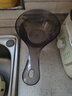 維艾（Newair）家用水勺廚房舀水瓢食品級塑料加深長(cháng)柄水舀子小水漂洗頭瓢水勺子 帶刻度水瓢【灰色】 曬單實(shí)拍圖