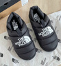 北面（The North Face）保暖鞋女營(yíng)地鞋戶(hù)外舒適鵝絨抓地懶人鞋一腳蹬25秋冬上新|5G2B KY4/黑色 39 /8 曬單實(shí)拍圖