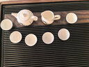 華光骨瓷茶具套裝 齊白石水墨風(fēng)功夫茶具 茶杯茶壺帶公道杯 福海祿運 曬單實(shí)拍圖
