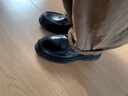 意爾康官方男鞋皮鞋男春秋季英倫德比鞋男厚底商務(wù)休閑皮鞋新郎正裝鞋 黑色 41 曬單實(shí)拍圖