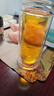 富光抗菌玻璃杯 雙層高硼硅水杯 茶水分離杯 男女士辦公泡茶杯子260ml 曬單實(shí)拍圖