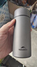 Naturehike挪客隨行鈦口袋杯輕量便攜保溫杯男女款學(xué)生戶(hù)外露營(yíng)運動(dòng)旅游水瓶 瑪雅灰 曬單實(shí)拍圖