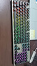 惠普（HP）K500Y真機械手感鍵盤(pán) 朋克蒸汽復古有線(xiàn)游戲專(zhuān)用吃雞筆記本電腦電競lol辦公鍵盤(pán) 黑色彩光圓帽 曬單實(shí)拍圖
