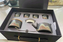 蘇氏陶瓷手繪彩畫(huà)茶具提梁茶壺配精美干泡茶盤(pán)小茶葉罐7件功夫茶具套裝 曬單實(shí)拍圖
