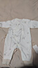 babylove【紡軟織柔】新生兒系帶連體衣純棉秋季嬰兒哈衣爬服寶寶睡衣秋衣 寸草春暉 59cm 曬單實(shí)拍圖