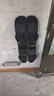優(yōu)勤浴室拖鞋架免打孔衛生間置物架鞋子收納壁掛門(mén)后廁所瀝水掛架 曬單實(shí)拍圖
