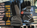 喜格麗3M電加熱手套充電保暖手套男女電瓶車(chē)摩托車(chē)手套冬季暖手寶 【6000mAh鋰電池款】太空灰 曬單實(shí)拍圖
