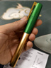 輝柏嘉（Faber-castell）【新年禮物】如恩鋼筆墨水筆高端輕奢鋼筆禮盒簽字筆  新年禮物鎏金綠 649244  金色尖EF 曬單實(shí)拍圖