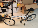 大行（DAHON）經(jīng)典D6折疊自行車(chē)20英寸6速成人休閑單車(chē) KBC061 白色 曬單實(shí)拍圖