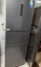 美的（Midea）238升三門(mén)冰箱灰色小型風(fēng)冷家用變頻一級能效宿舍租房以舊換新小冰箱MR-249WTPE【國家補貼】 曬單實(shí)拍圖